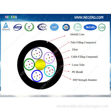 GYFTY direct buried optic fiber cable